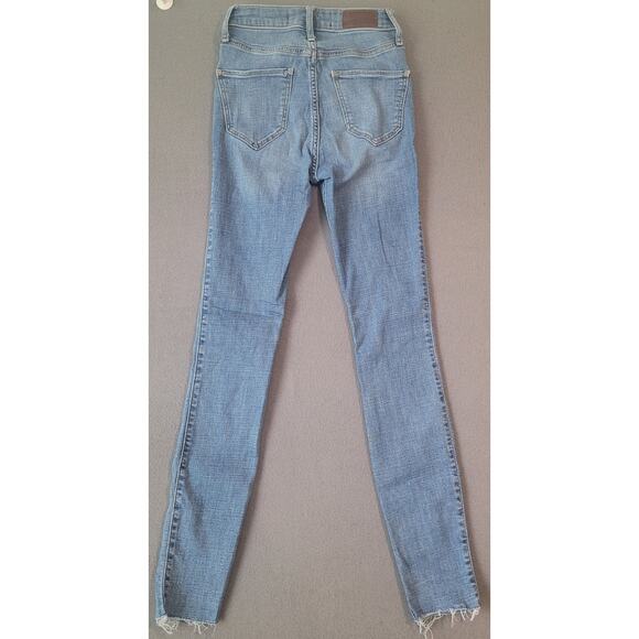 Hollister 00L Ultra High-Rise Super Skinny Crop Jeans Y2K Trend - Picture 2 of 8